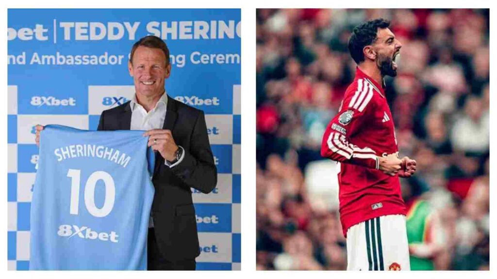Former Manchester United and England striker Teddy Sheringham feels Bruno Fernandes is the ‘kingpin’ at Old Trafford now, saying he’s a ‘proper leader’ on the pitch.