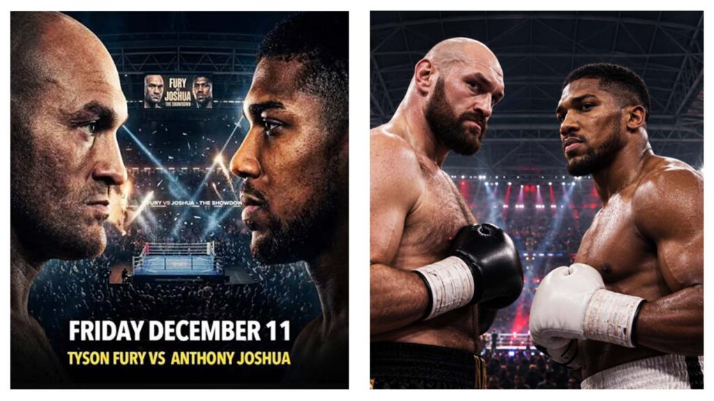 Tyson Fury vs Anthony Joshua announced