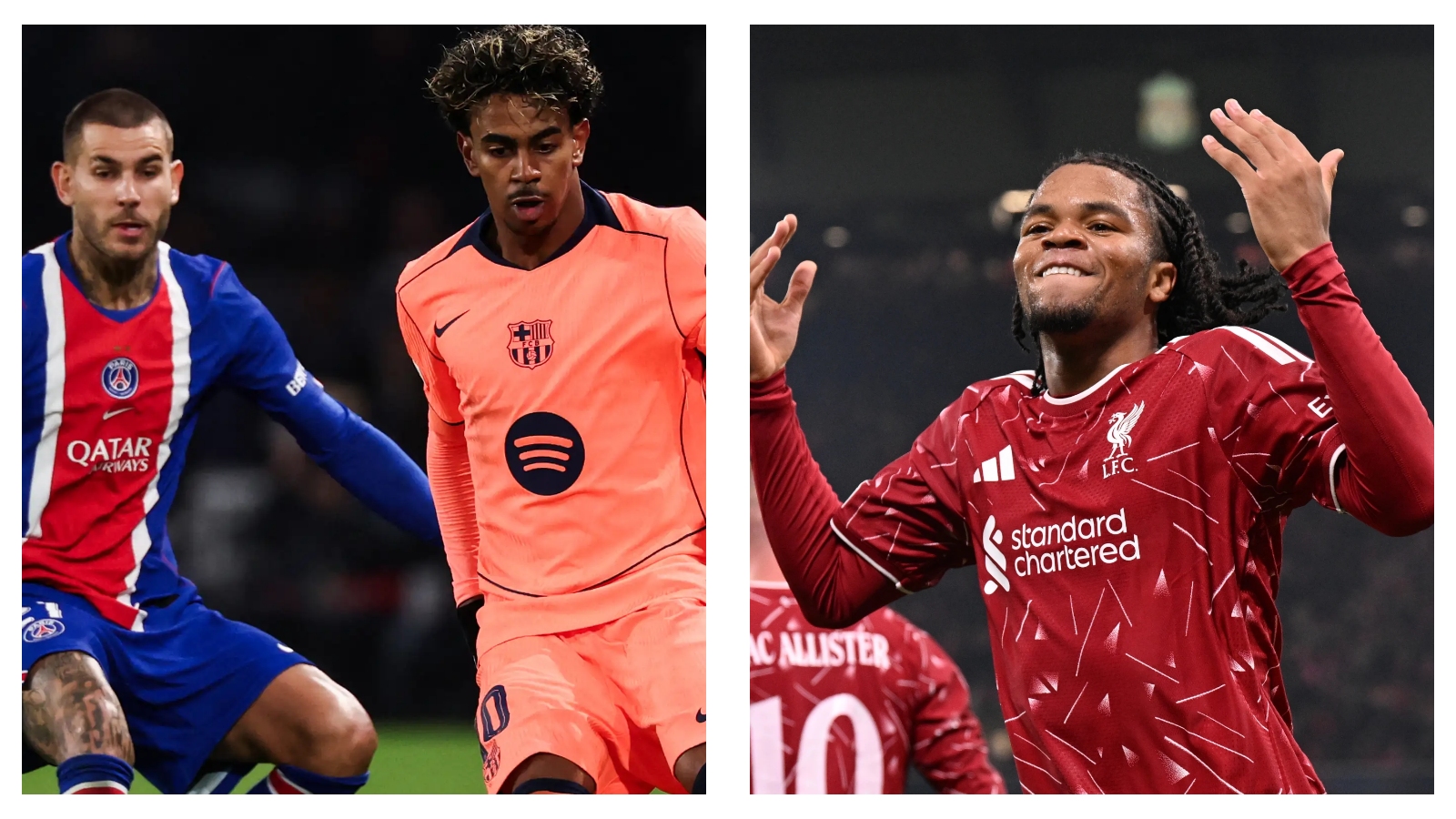 Champions League round-up - Liverpool fight back to beat Villarreal as PSG thrash Barcelona