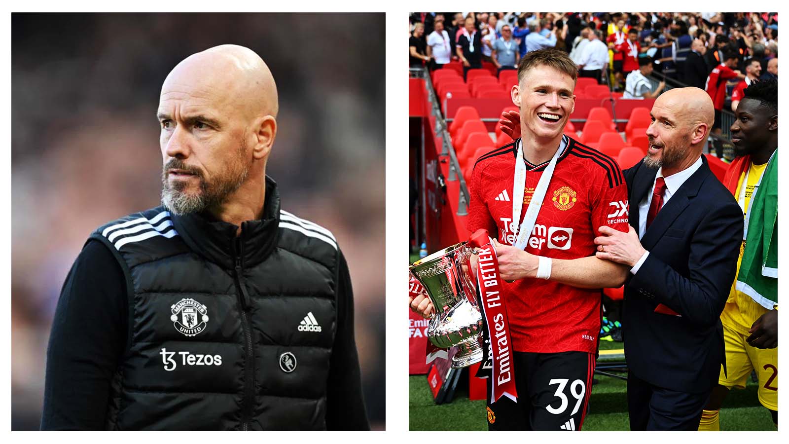 Erik ten Hag and Scott McTominay