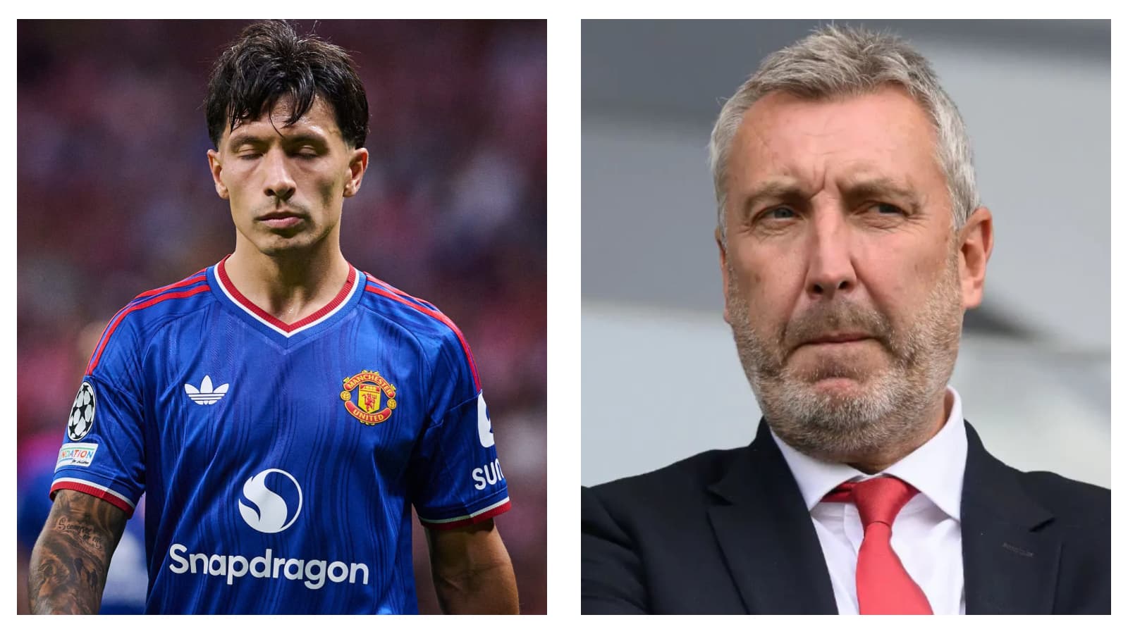 Lisandro Martínez criticised Man Utd's technical director after Atlético Madrid loss