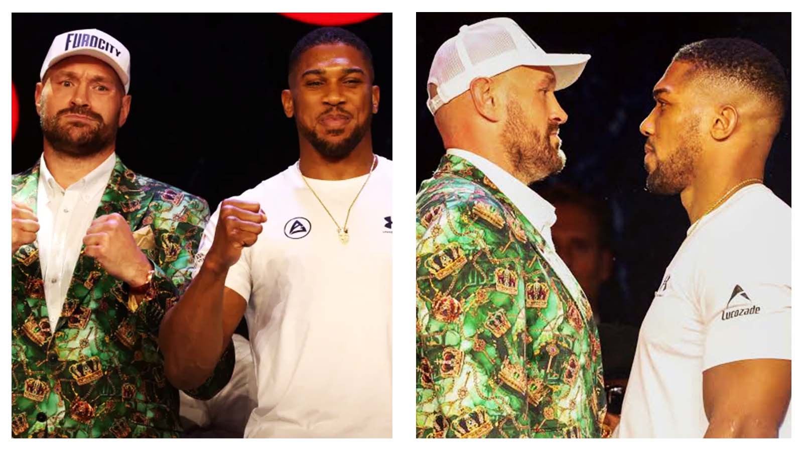 Tyson Fury and Anthony Joshua London presser